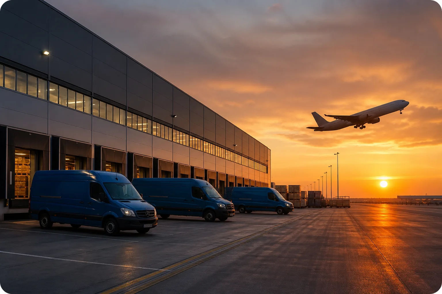 Aramex Logistics logistics hub
